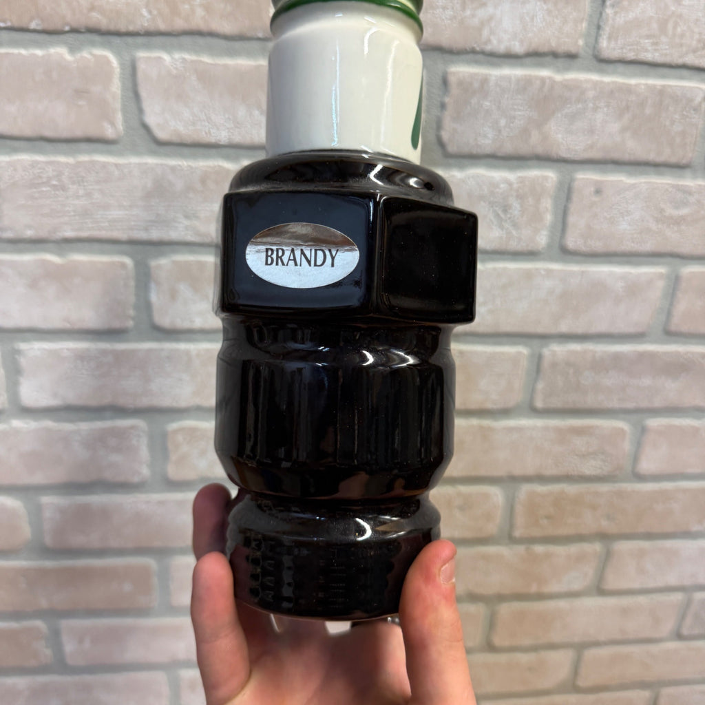 Vintage 1980s AC Delco Spark Plug Shape Empty Bottle Decanter
