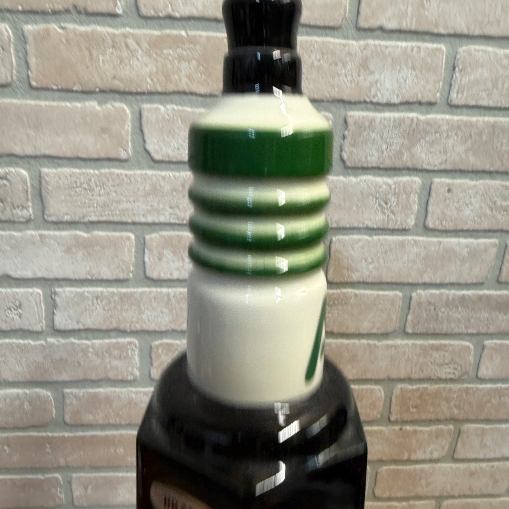Vintage 1980s AC Delco Spark Plug Shape Empty Bottle Decanter