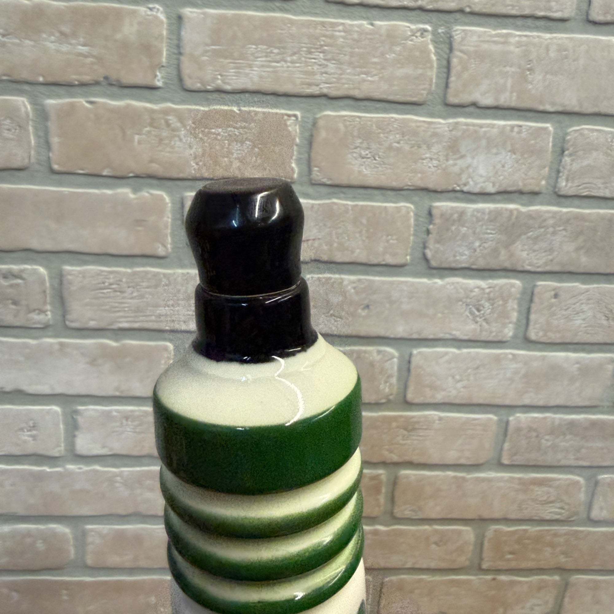 Vintage 1980s AC Delco Spark Plug Shape Empty Bottle Decanter