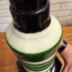 Vintage 1980s AC Delco Spark Plug Shape Empty Bottle Decanter