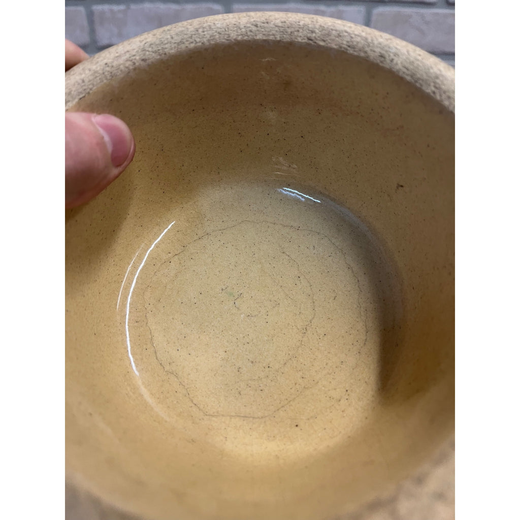 Vintage Robinson Ransbottom Pottery RRP Stoneware DOG Food Water Bowl Puppy