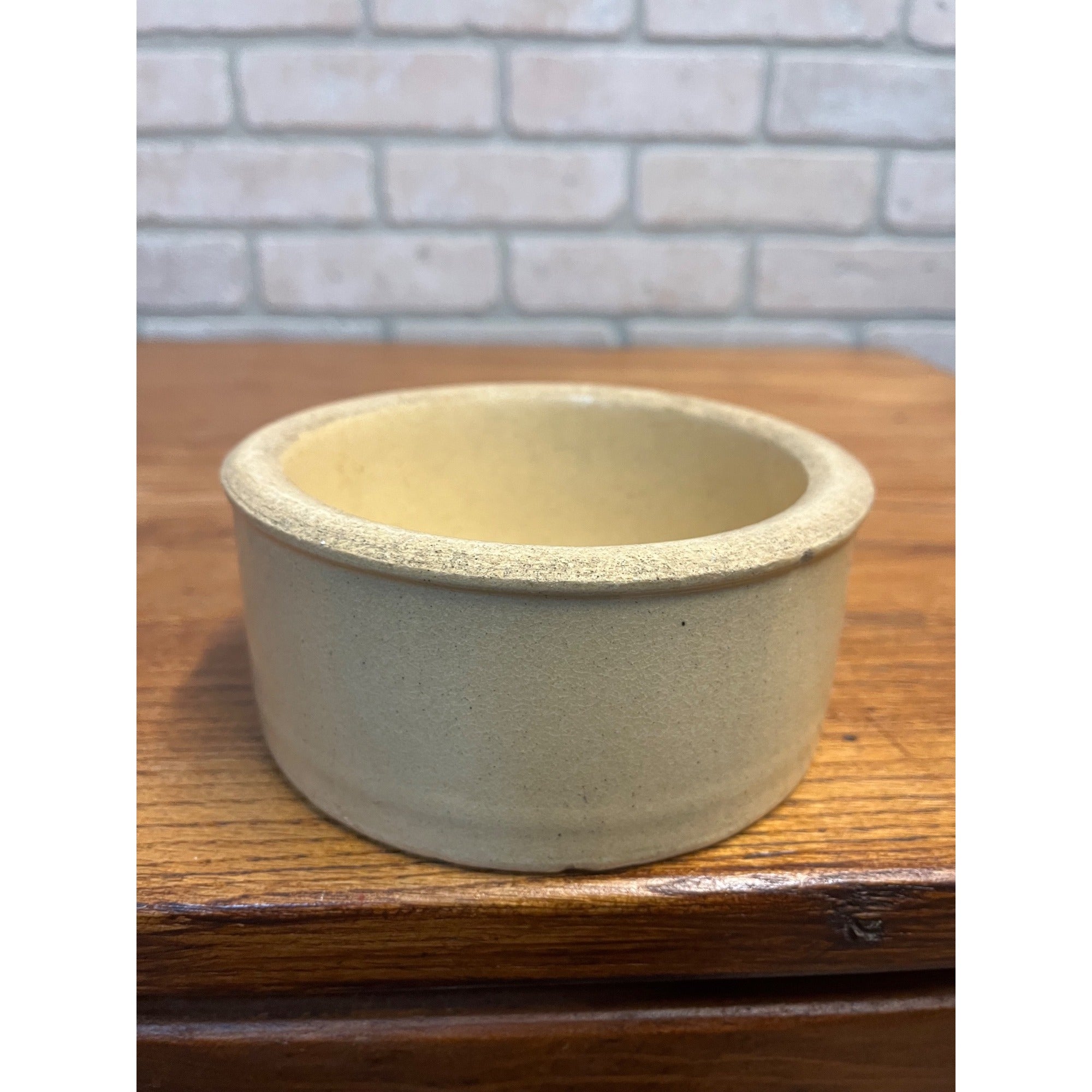Vintage Robinson Ransbottom Pottery RRP Stoneware DOG Food Water Bowl Puppy