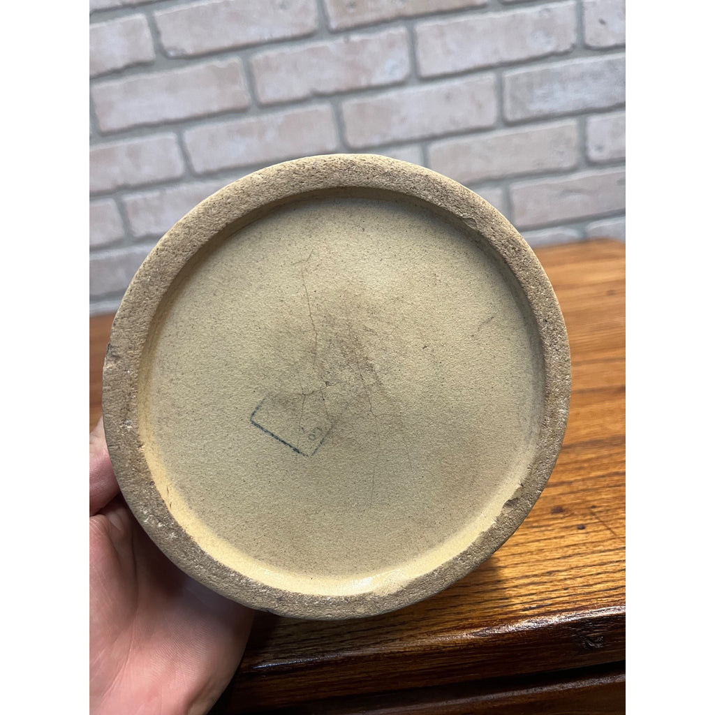 Vintage Robinson Ransbottom Pottery RRP Stoneware DOG Food Water Bowl Puppy