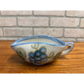 LOUISVILLE STONEWARE BLUEBERRY CLUSTER GRAVY BOAT/SAUCE POURING DISH