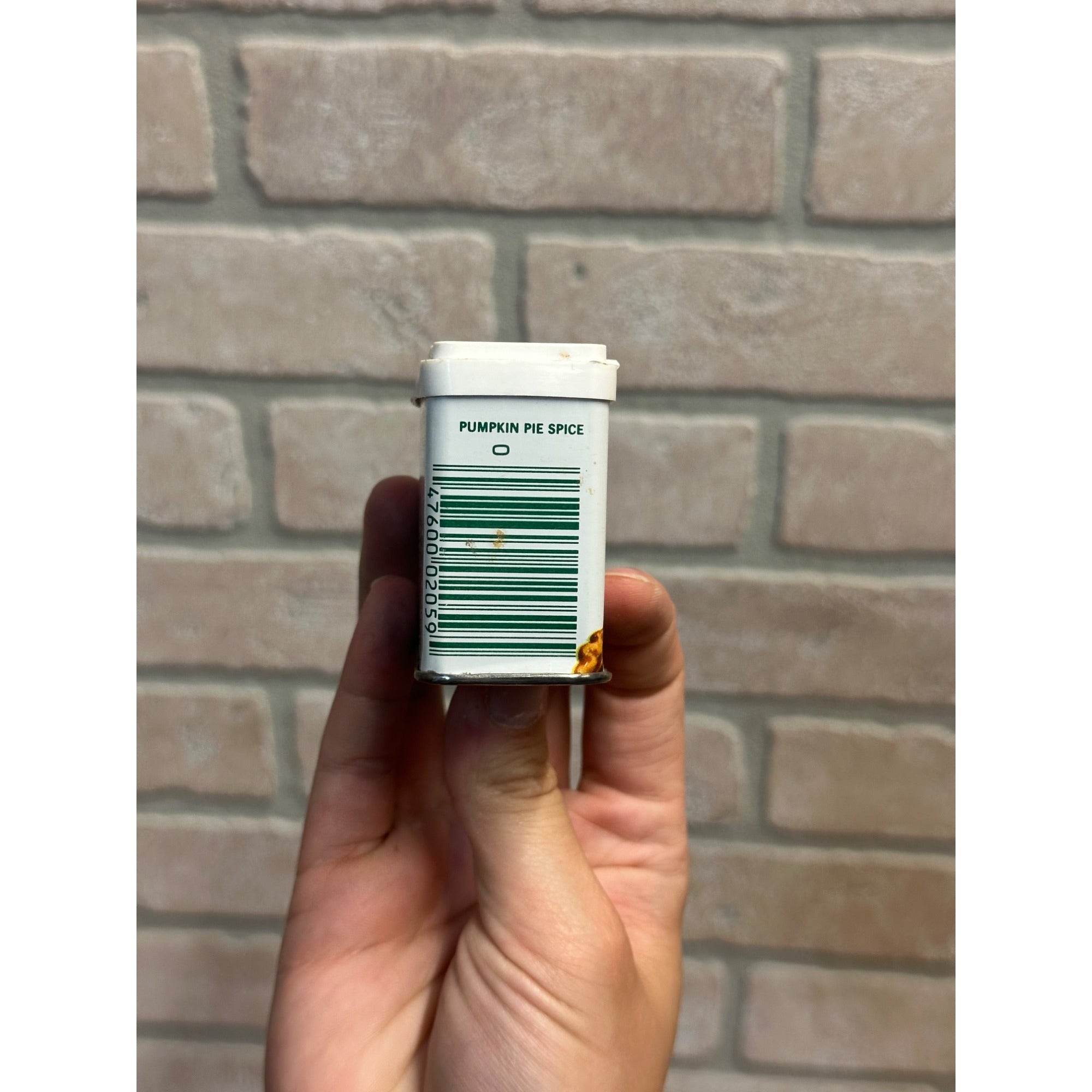 Vintage Durkee's Pumpkin Pie Spice Advertising Tin