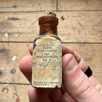 Antique Strychnine Belladonna Pills Eli Lilly Drug Store Pharmacy Bottle