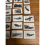Original WWII US Army Airplanes 25 Souvenir Mini Photographs Photos Mailed