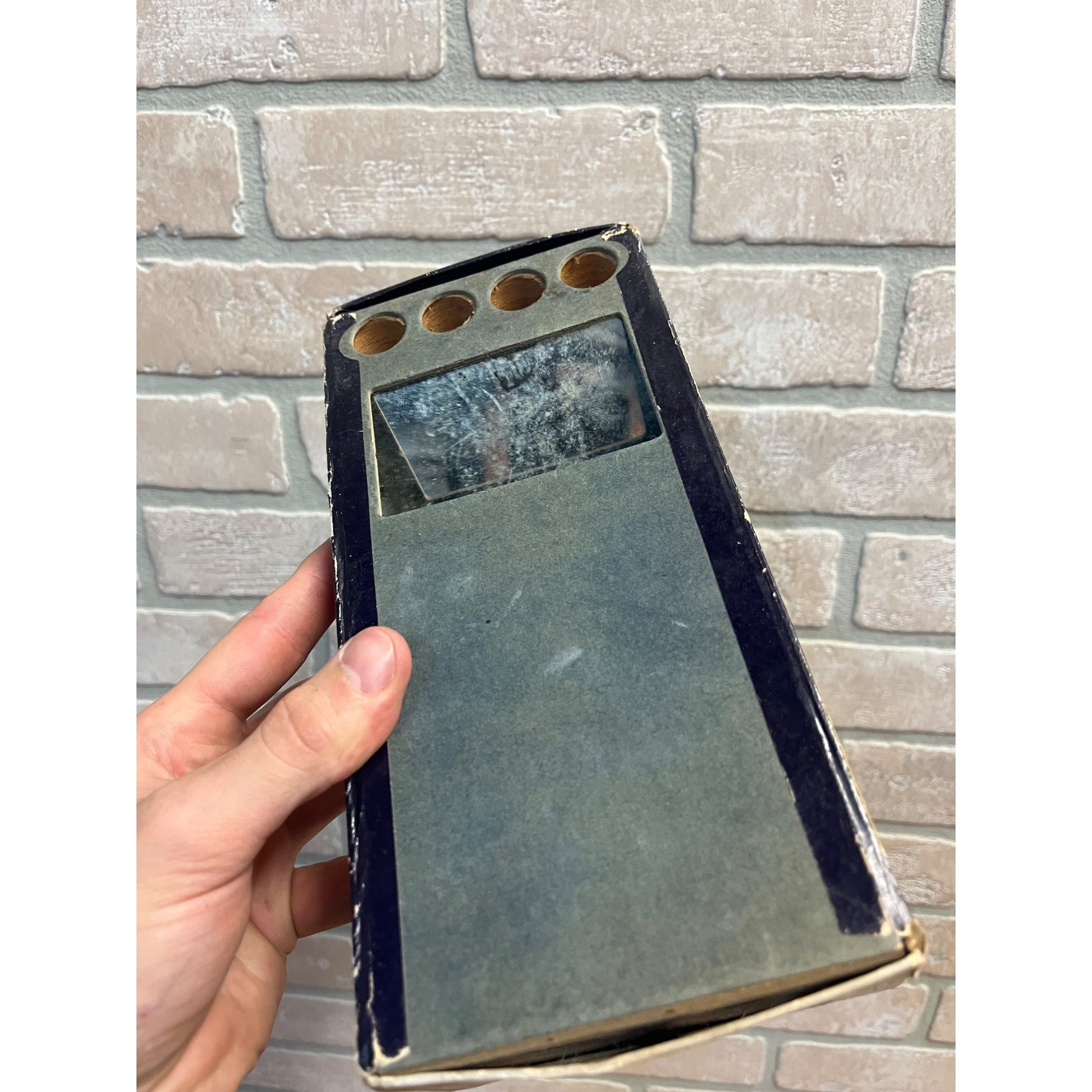 Vintage AMSCO Space Station Rocket Launcher SPACE SHIP TOY 1950's American Metal