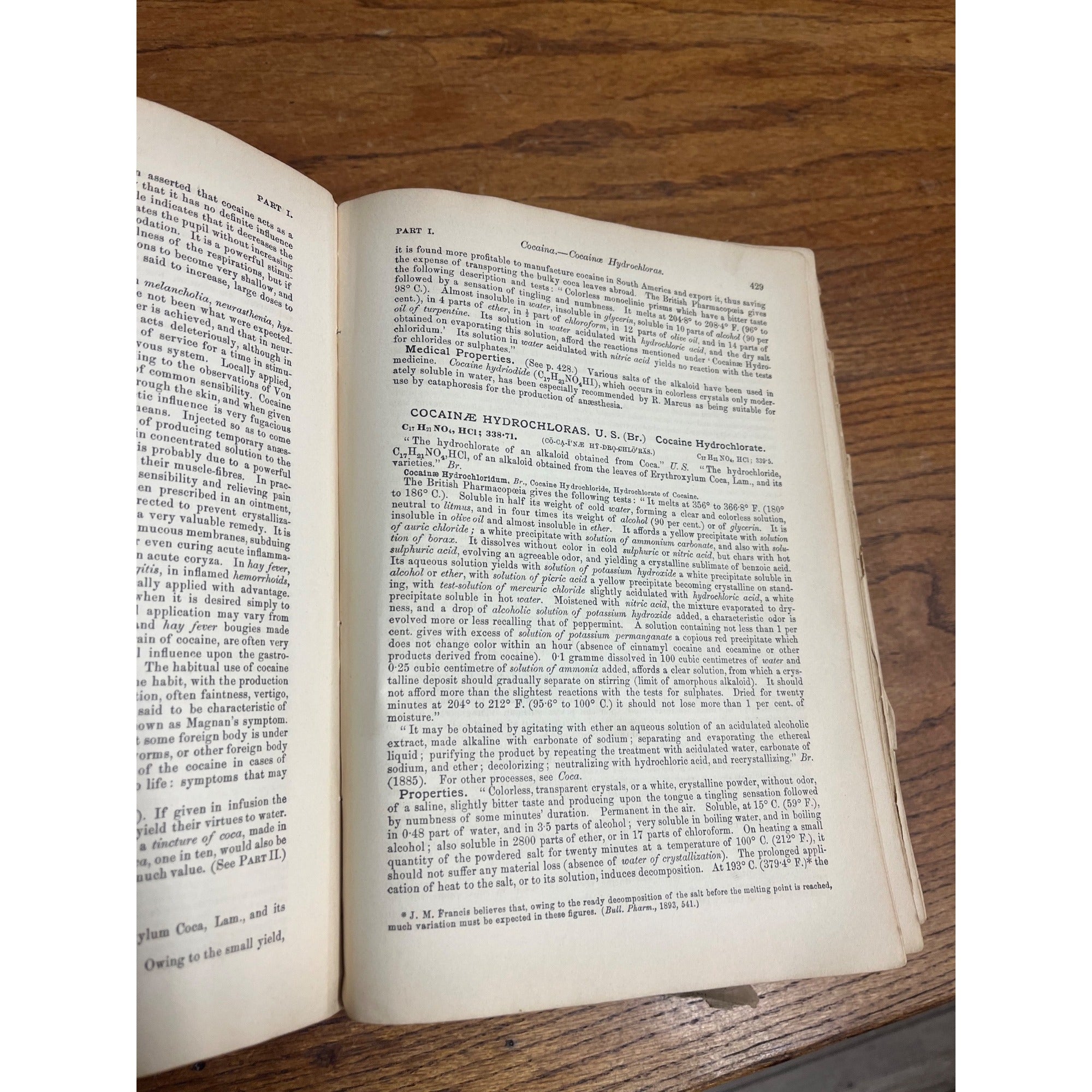 The Dispensatory Of The United States 1899 Pharmaceutical Pharmacy Drugs Book