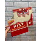 Vintage Drink Kist Early 1950s Soda Carrier Totes Advertising Bottle Carrier