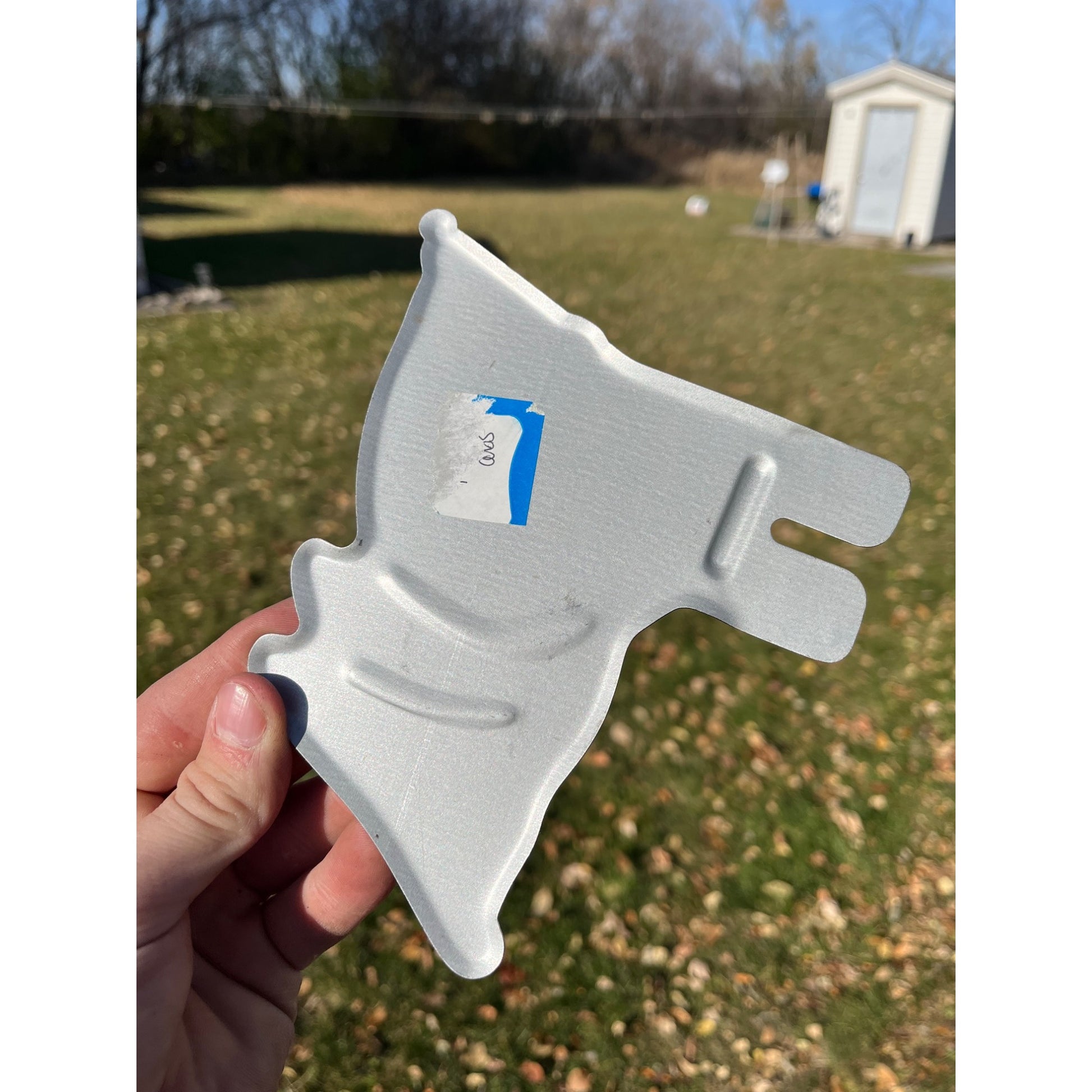 Original American Flag 48 Star License Plate Topper Vintage WWII Patriotic 1940s