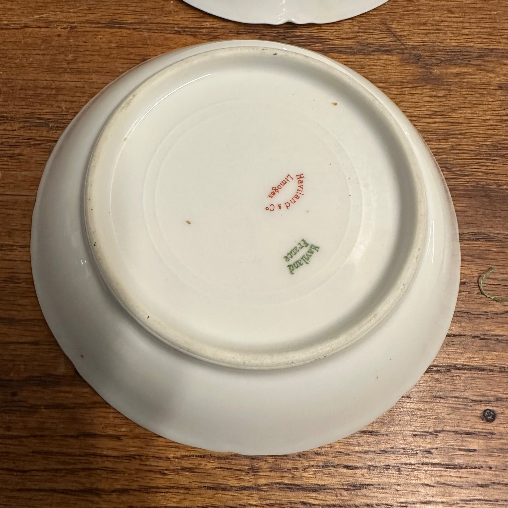 (6) Haviland Limoges France Clover Leaf 5-1/8"" Fruit/Dessert Bowls