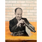 Vintage 1930s WLS Chicago Radio Jolly Joe Kelly Cardboard Standee Advertising