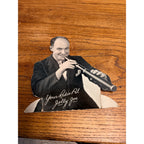Vintage 1930s WLS Chicago Radio Jolly Joe Kelly Cardboard Standee Advertising