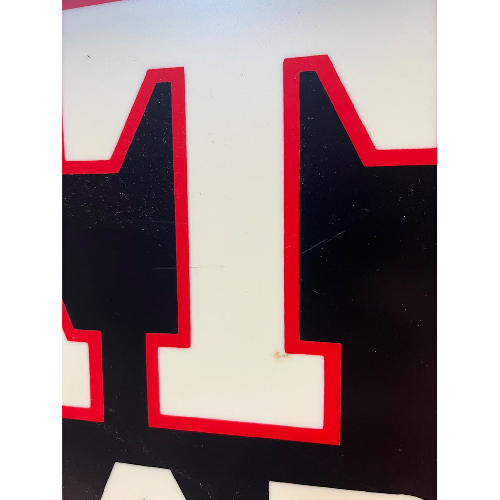 Vintage Blatz on Tap Beer Lighted Hanging Bar Sign