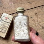 Vintage Ovacoids Ovarian Gland Extract Bottle Box Female Health Medicine FULL