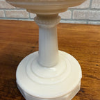 Vintage Aladdin Oil Lamp White Lincoln Drape As-Is Parlor Lamp