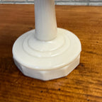 Vintage Aladdin Oil Lamp White Lincoln Drape As-Is Parlor Lamp