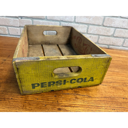 Vintage Wooden Soda Crate Pepsi-Cola-32 Wood Box - Great Condition