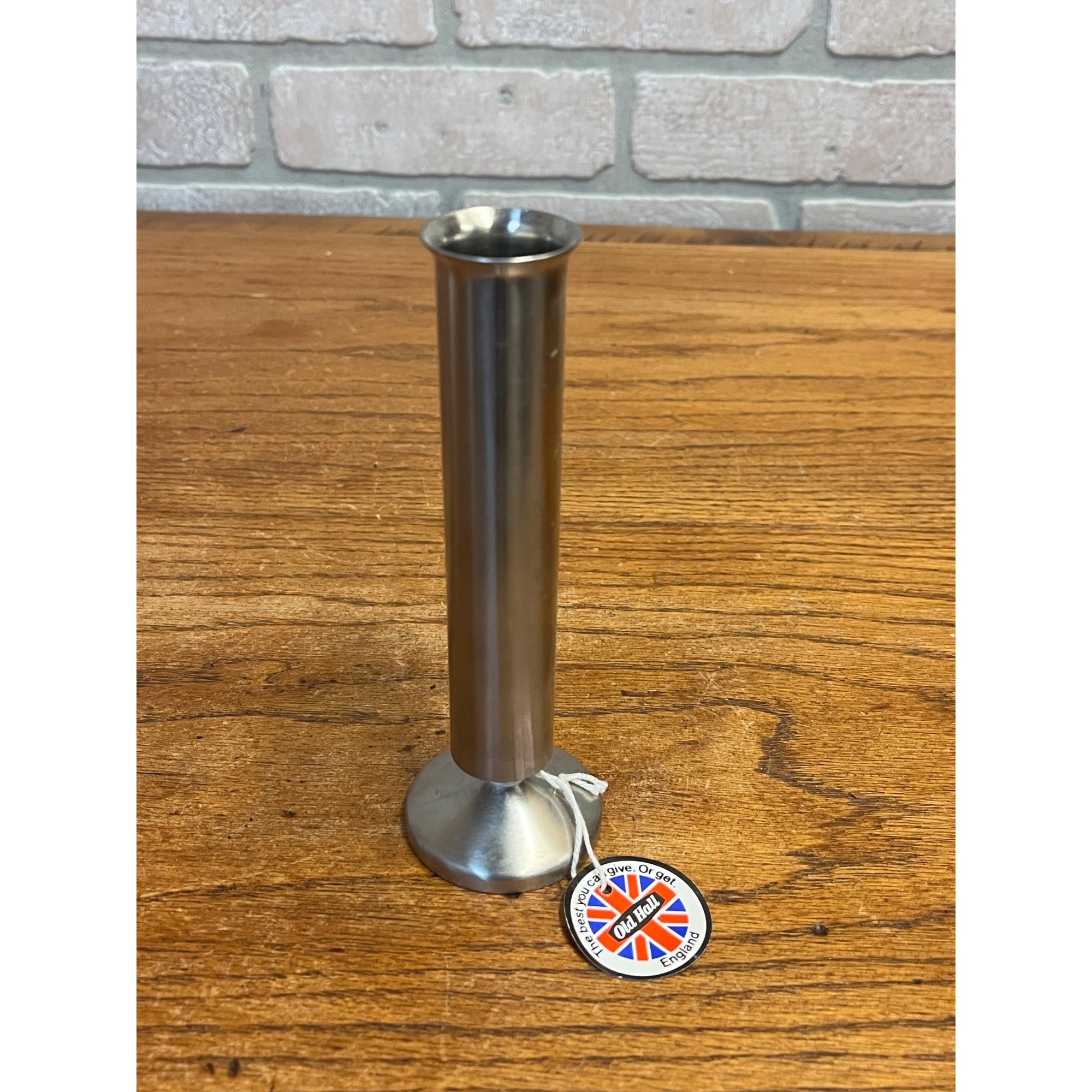 Vintage Old Hall Robert Welch Stainless Steel  Bud Vase Modernist