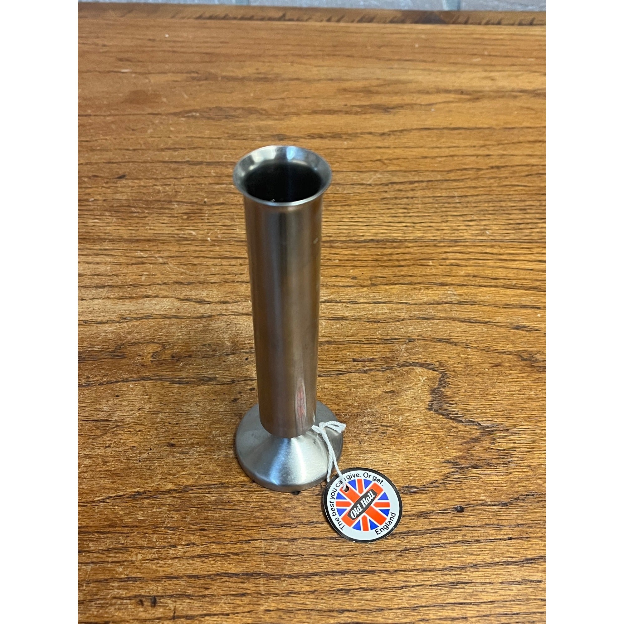 Vintage Old Hall Robert Welch Stainless Steel  Bud Vase Modernist