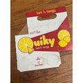 Quiky Soda Cardboard Carrier Six Pack Carton Bottle 6-Pack Case Vintage
