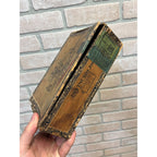 Vintage BPOE Elks Club Lodge No. 57 Fond du Lac Wis WI Cigar Box Wooden
