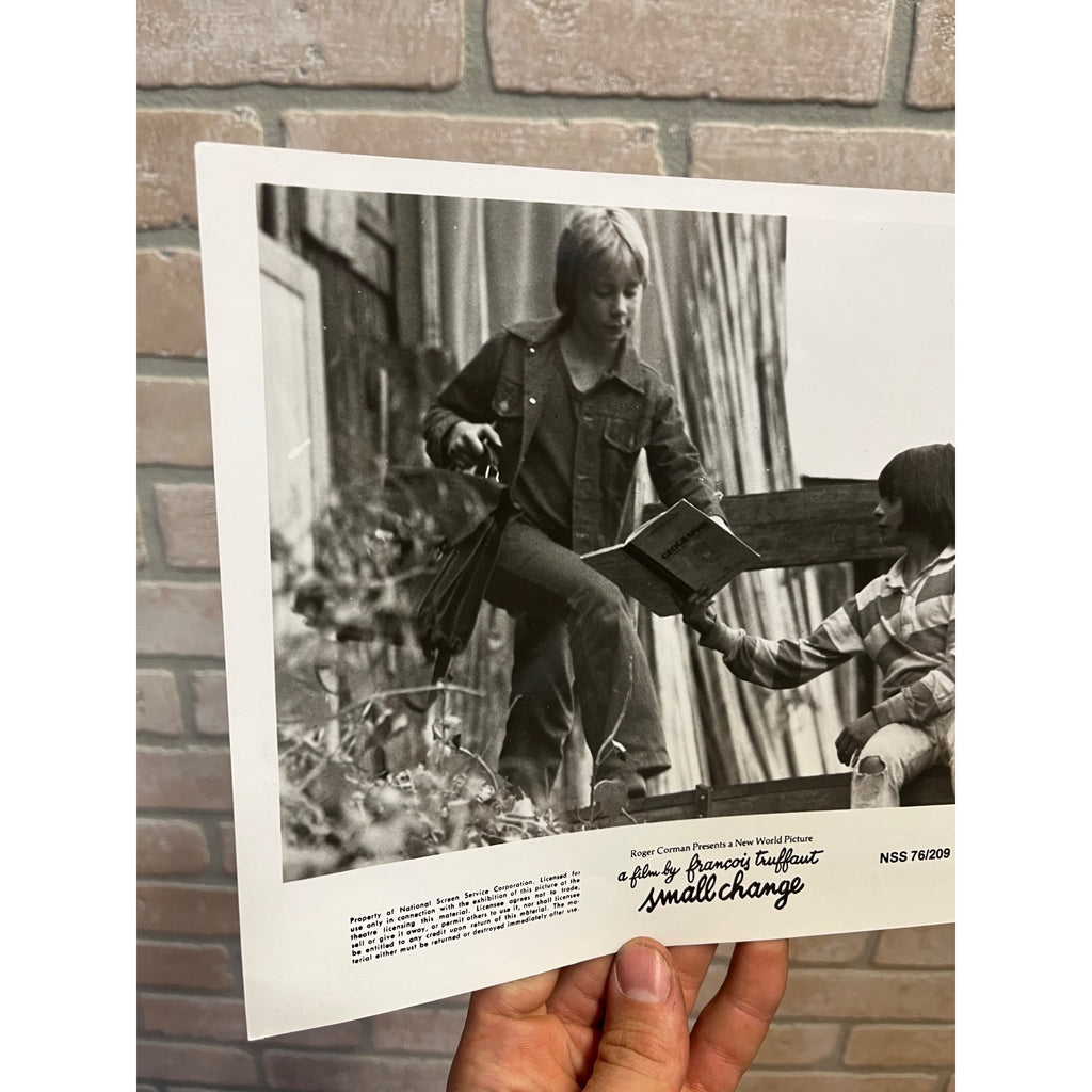 Original Small Change Movie Film Still Photo French François Truffaut 1976