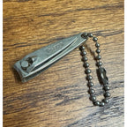 Vintage Kessler's Smooth As Silk Blended Whiskey Nail Clippers Advertising Keychain