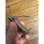 Vintage Kessler's Smooth As Silk Blended Whiskey Nail Clippers Advertising Keychain