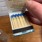 Joe DiMaggio Matchbook Cover Unstuck Fisherman Wharf Beautiful