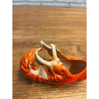 Vintage Royal Bayreuth Lobster Candy / Sauce Dish Porcelain Figural Bavaria