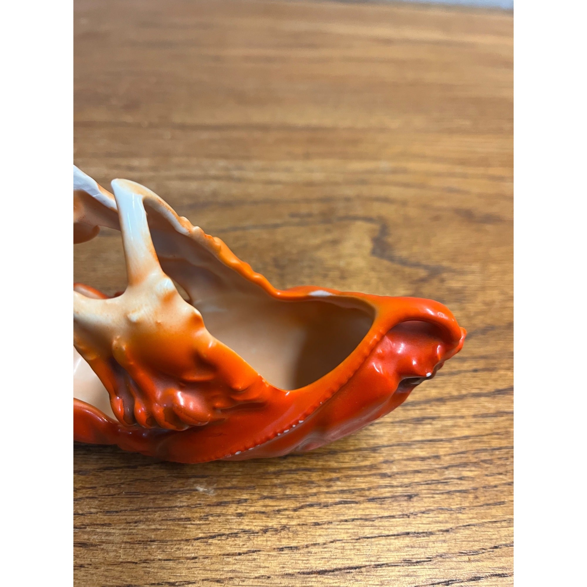 Vintage Royal Bayreuth Lobster Candy / Sauce Dish Porcelain Figural Bavaria