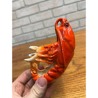 Vintage Royal Bayreuth Lobster Candy / Sauce Dish Porcelain Figural Bavaria