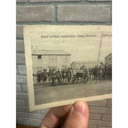 Vintage WW1 WWI US Army Camp Sherman Field Artillery Instruction Postcard Chillicothe OH