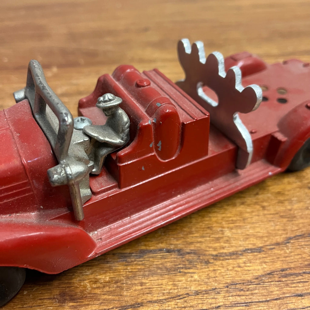 Vintage Hubley Cast Ladder Fire Truck Toy As-IS