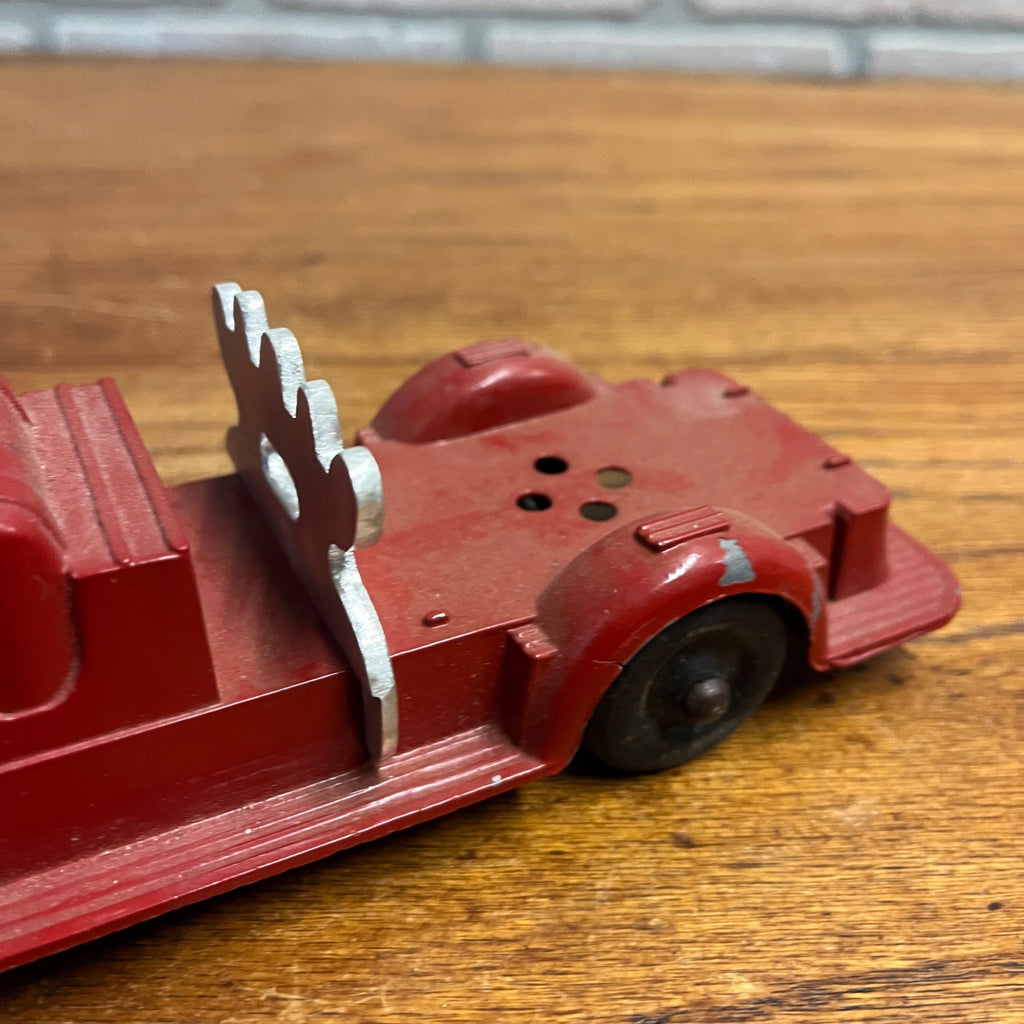 Vintage Hubley Cast Ladder Fire Truck Toy As-IS
