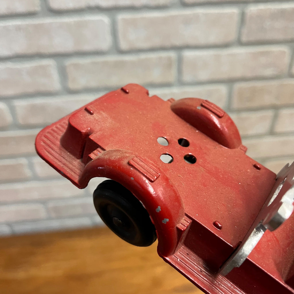 Vintage Hubley Cast Ladder Fire Truck Toy As-IS