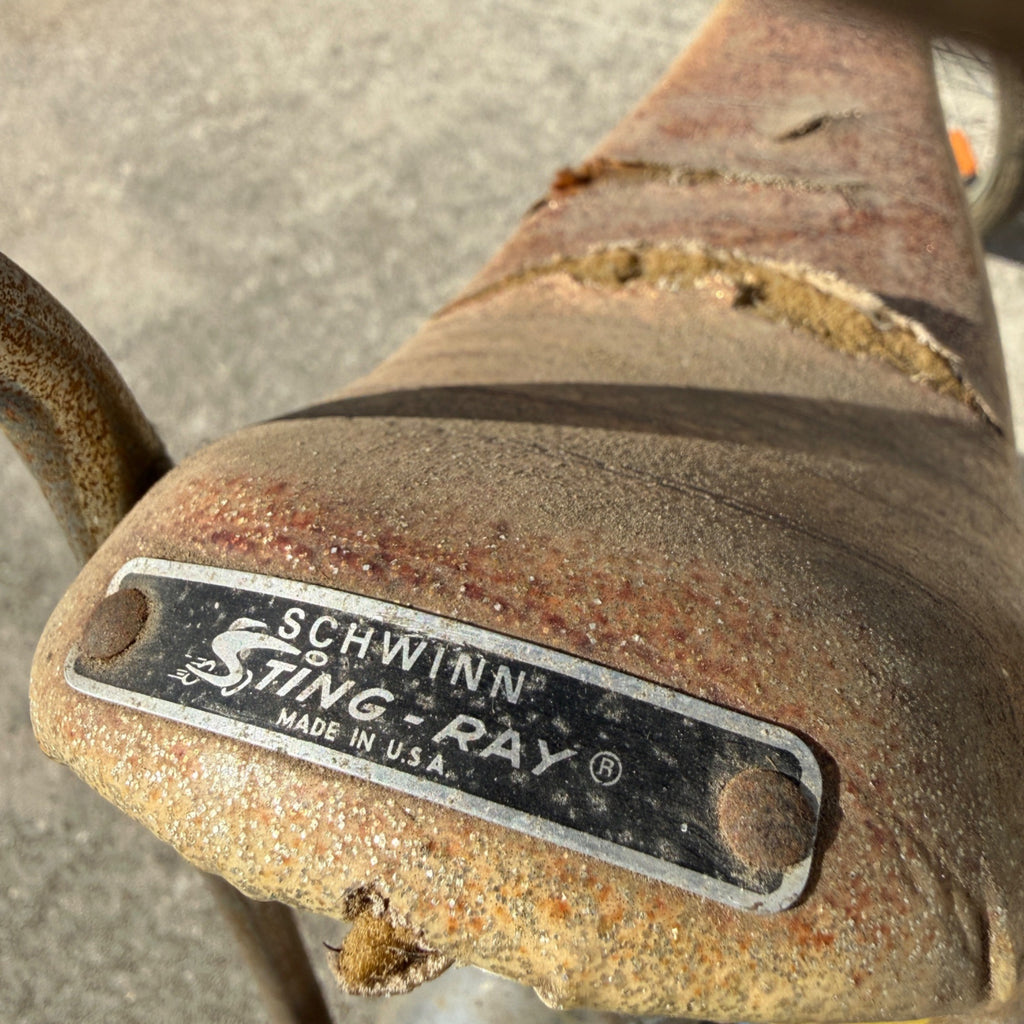 Vintage 1980s Schwinn Lil Chik Stingray Muscle Bike Banana Seat Blue