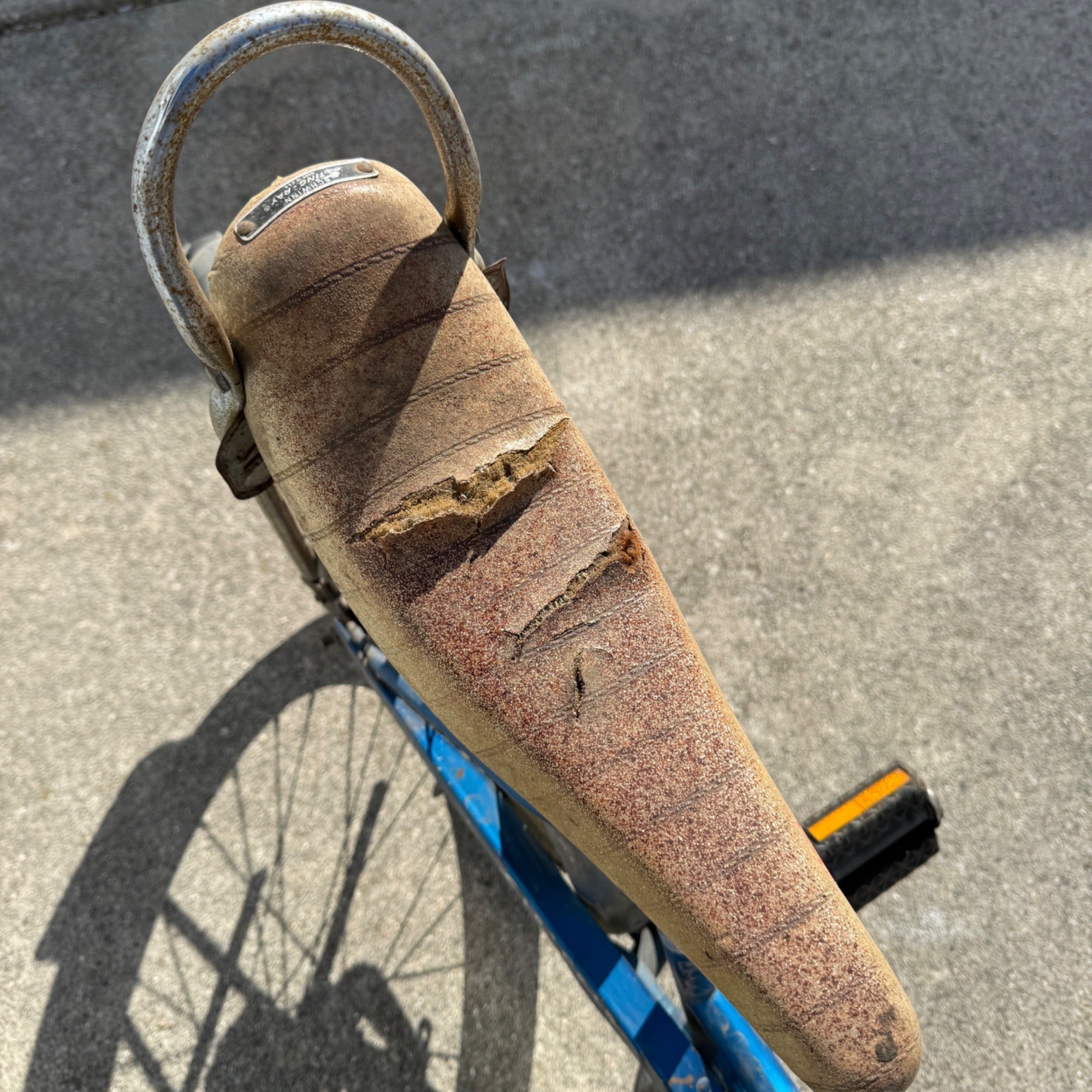 Vintage 1980s Schwinn Lil Chik Stingray Muscle Bike Banana Seat Blue