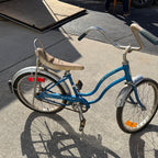 Vintage 1980s Schwinn Lil Chik Stingray Muscle Bike Banana Seat Blue