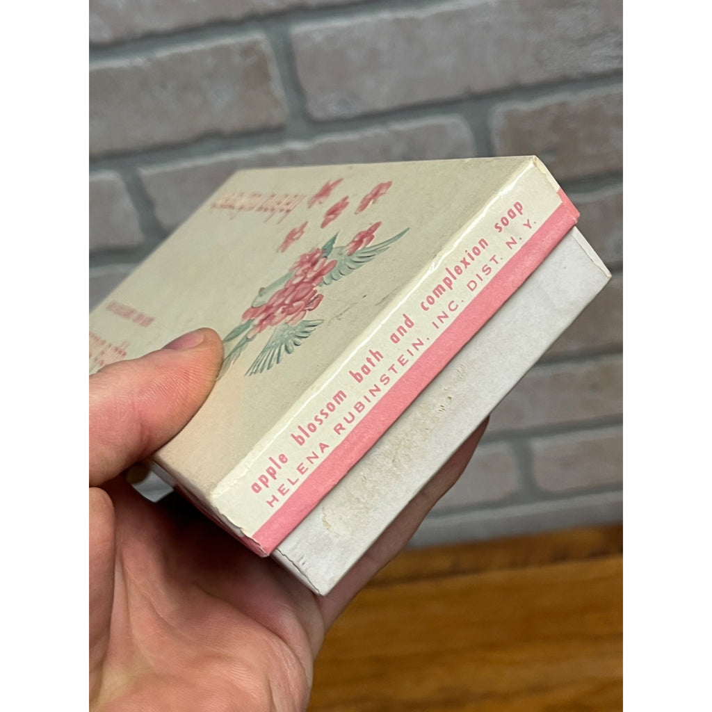 Vintage Helena Rubinstein Apple Blossom Perfumed Soap NOS NEW 2 Cakes
