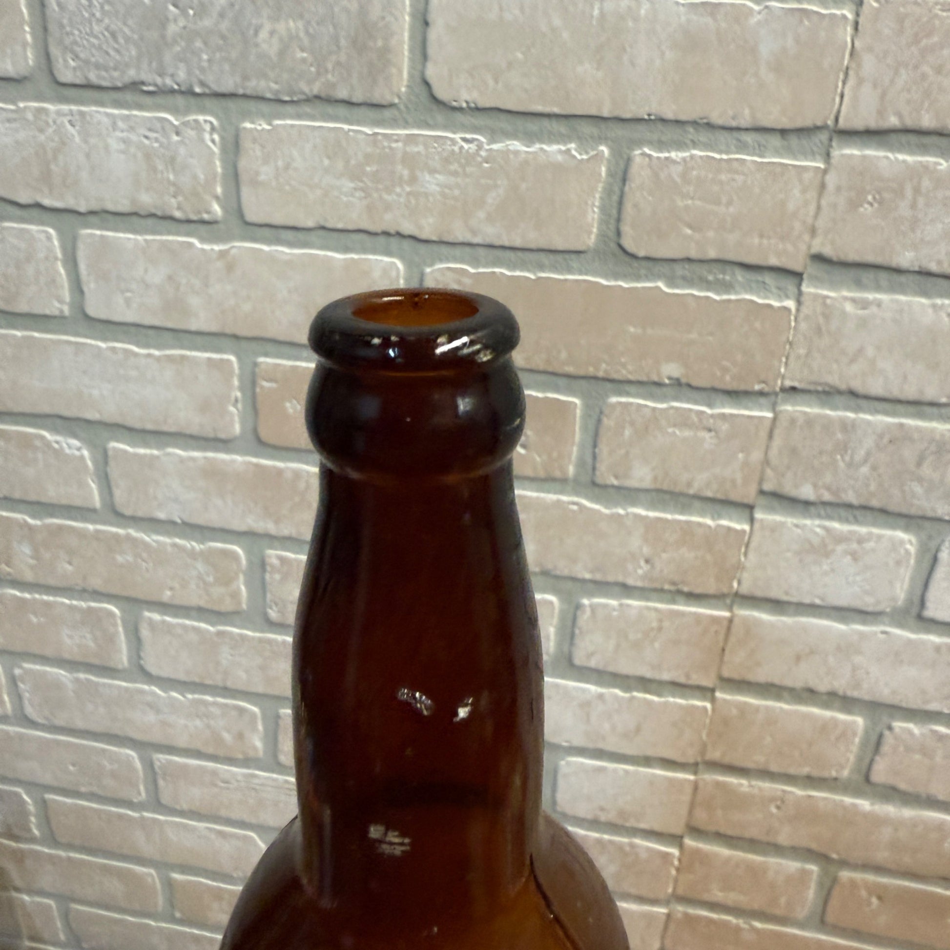 Vintage Pre-Pro Milwaukee Waukesha Brew Co. Embossed Beer Bottle Wisconsin 12oz
