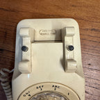 Vintage White Western Electric Rotary Phone Telephone Handset Untested