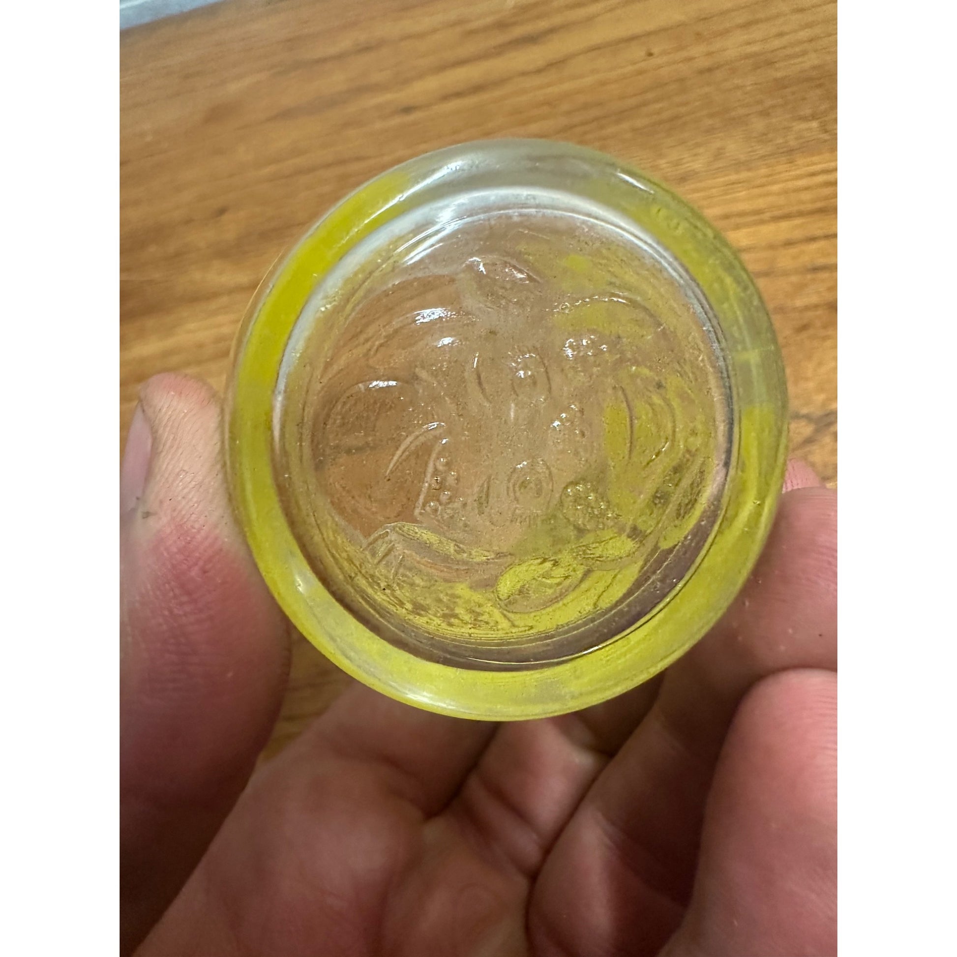 HOWDY DOODY Welch's Jelly Glass HERE COMES MUSIC FOR DOODYVILLE CIRCUS 1950 PTB
