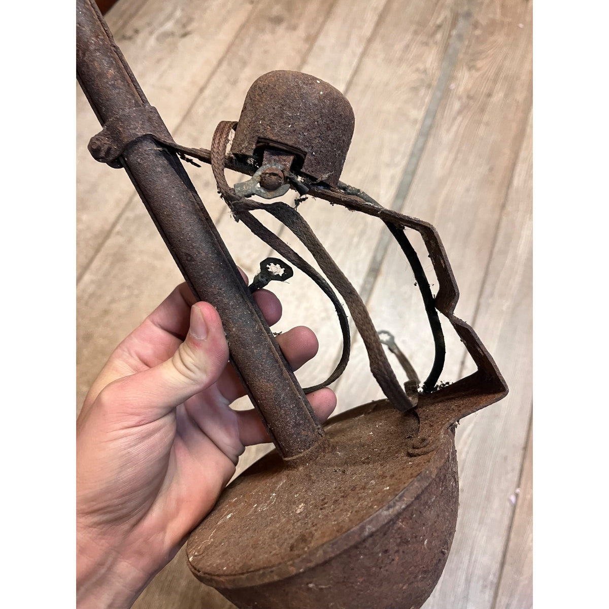 Vintage c1920s Early Automobile Car Trumpet Horn 20" Model T Era - As-Is - Rusty