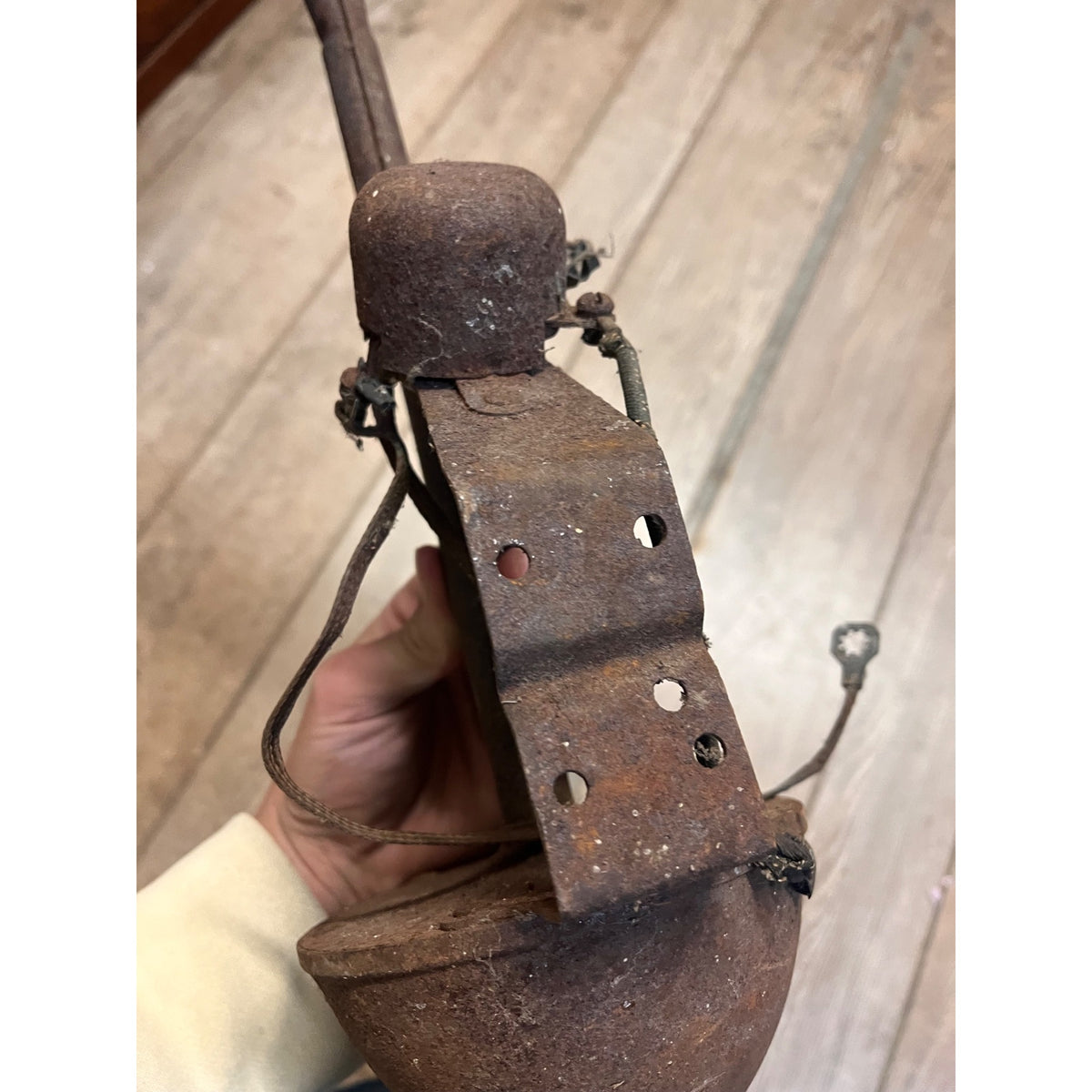 Vintage c1920s Early Automobile Car Trumpet Horn 20" Model T Era - As-Is - Rusty
