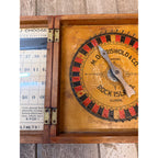 RARE 1900s M.O. Griswold & Co Traveling Roulette Game- Gambling trade stimulator