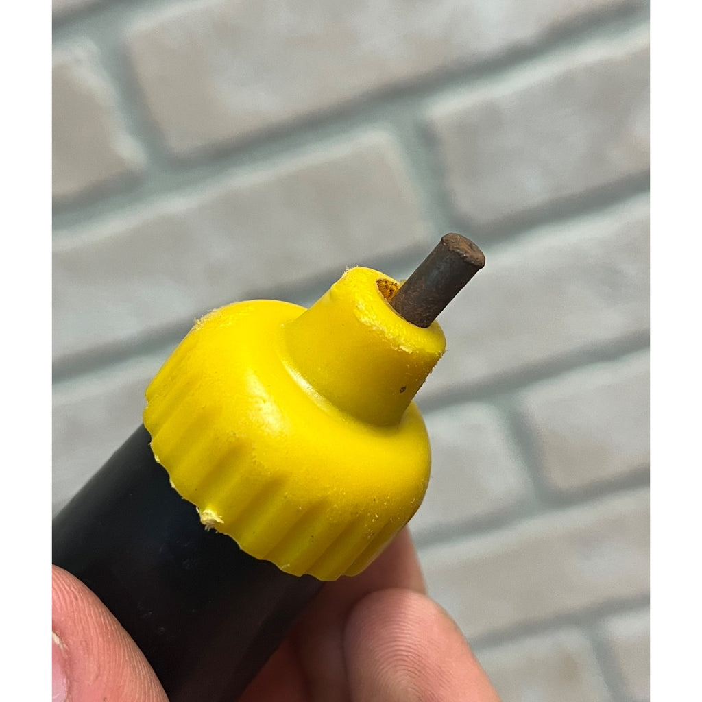 Vintage Cap Bomb Plastic Toys Space Man Royal Tot & 5" Rocket 1950s