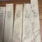 Huge Lot Early Aberdeen Spear Point Double Gut Fishing Hooks w/ Packages